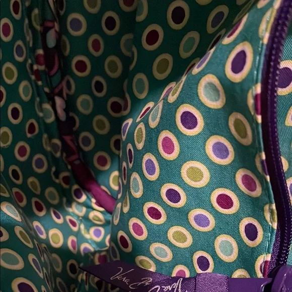 Vera Bradley Purple and Green Quilted Tote Bag, wristlet etc
NWT
THREE PIECE - Picture 16 of 16
